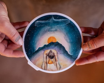Vinyl Sticker 5x5 “The Day the Sun was Born”