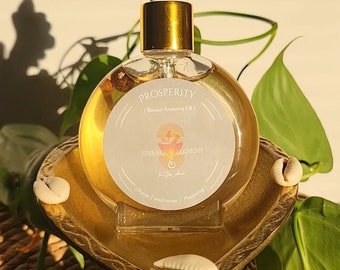 Prosperity Anointing Oil: Herbal Money Magnet, Meditation