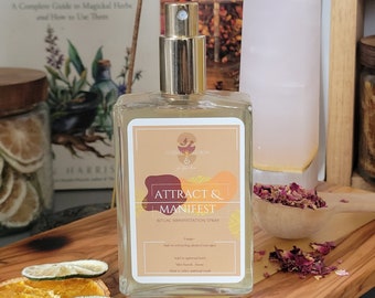 Manifestation Spray: Spiritual Cologne, Clearing & Meditation