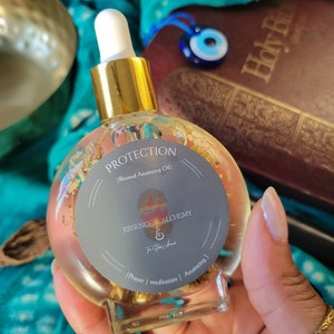 Protection  oil | Spell oil | Banishing oil| Natural herbal oil | Spell oil | Spiritual oil | Meditation oil |Aromatherapy