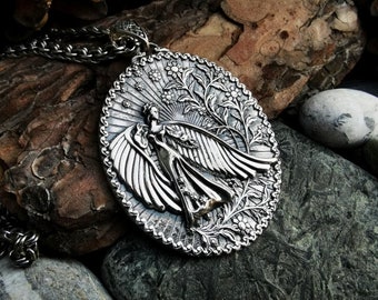 Lada Goddess necklace, Goddess Freya pendant, Slavic Pagan Jewelry, Occult Jewelry, Goddess pendant