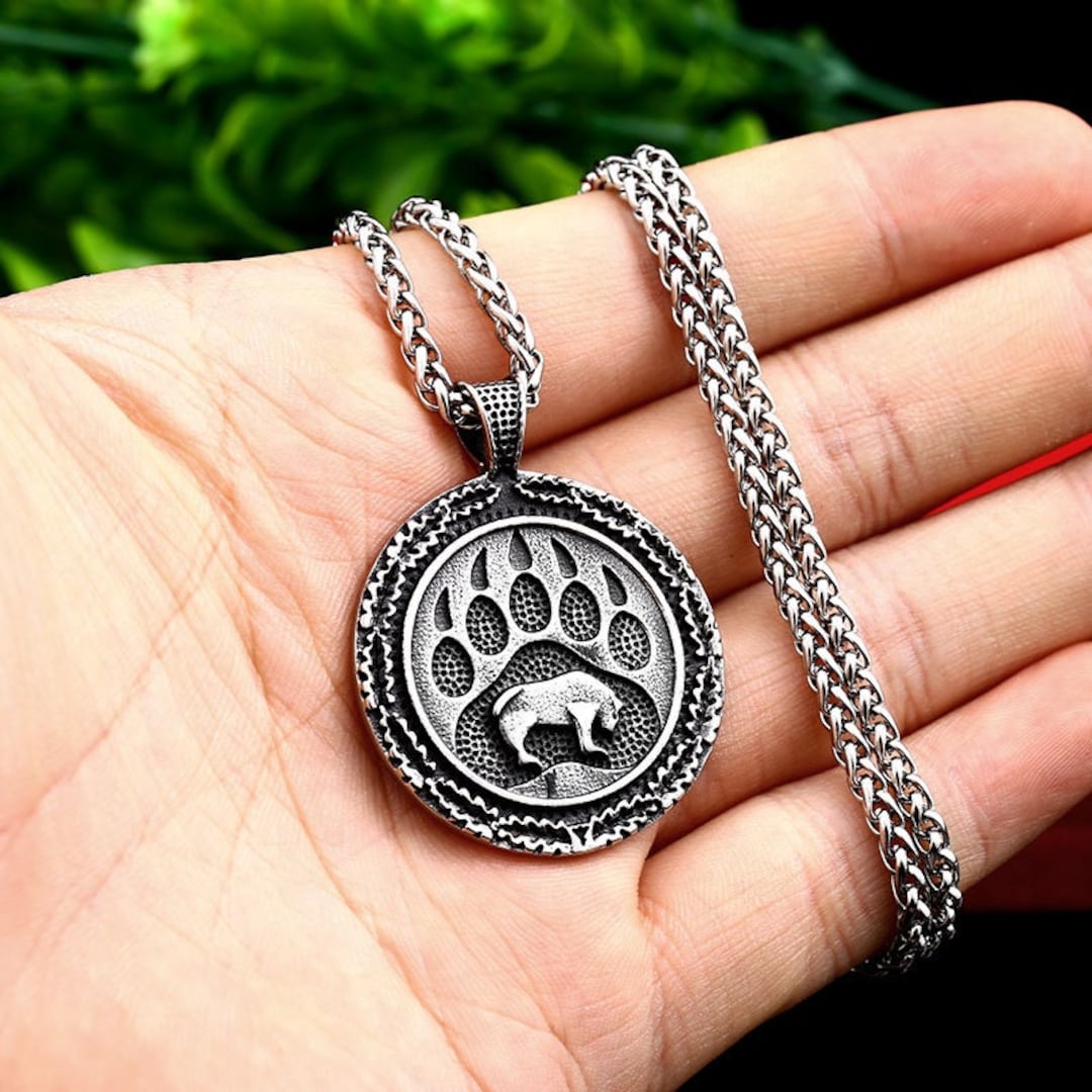 Bear paw necklace deals
