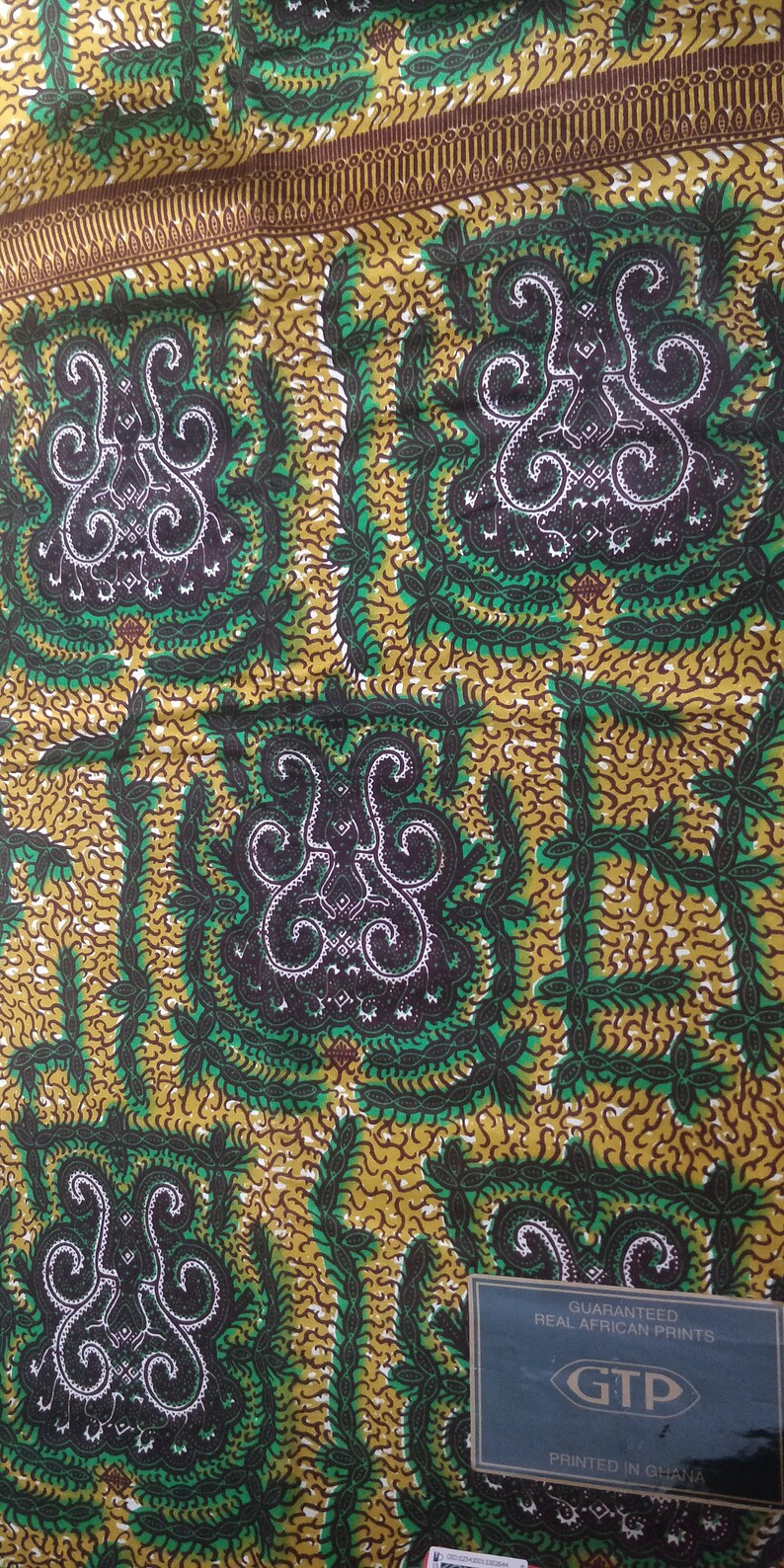 Gtp Textiles GTP African Fabric, Printed in Ghana - Etsy