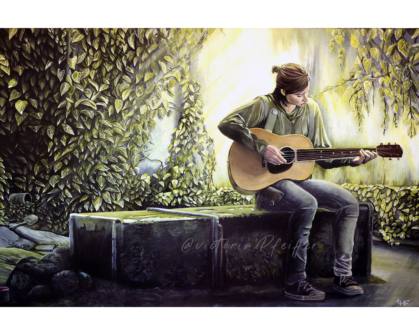 The Last of Us 2 Acrylic Painting Art Print