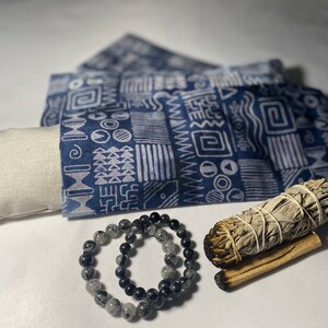 Almohadas para ojos de meditación