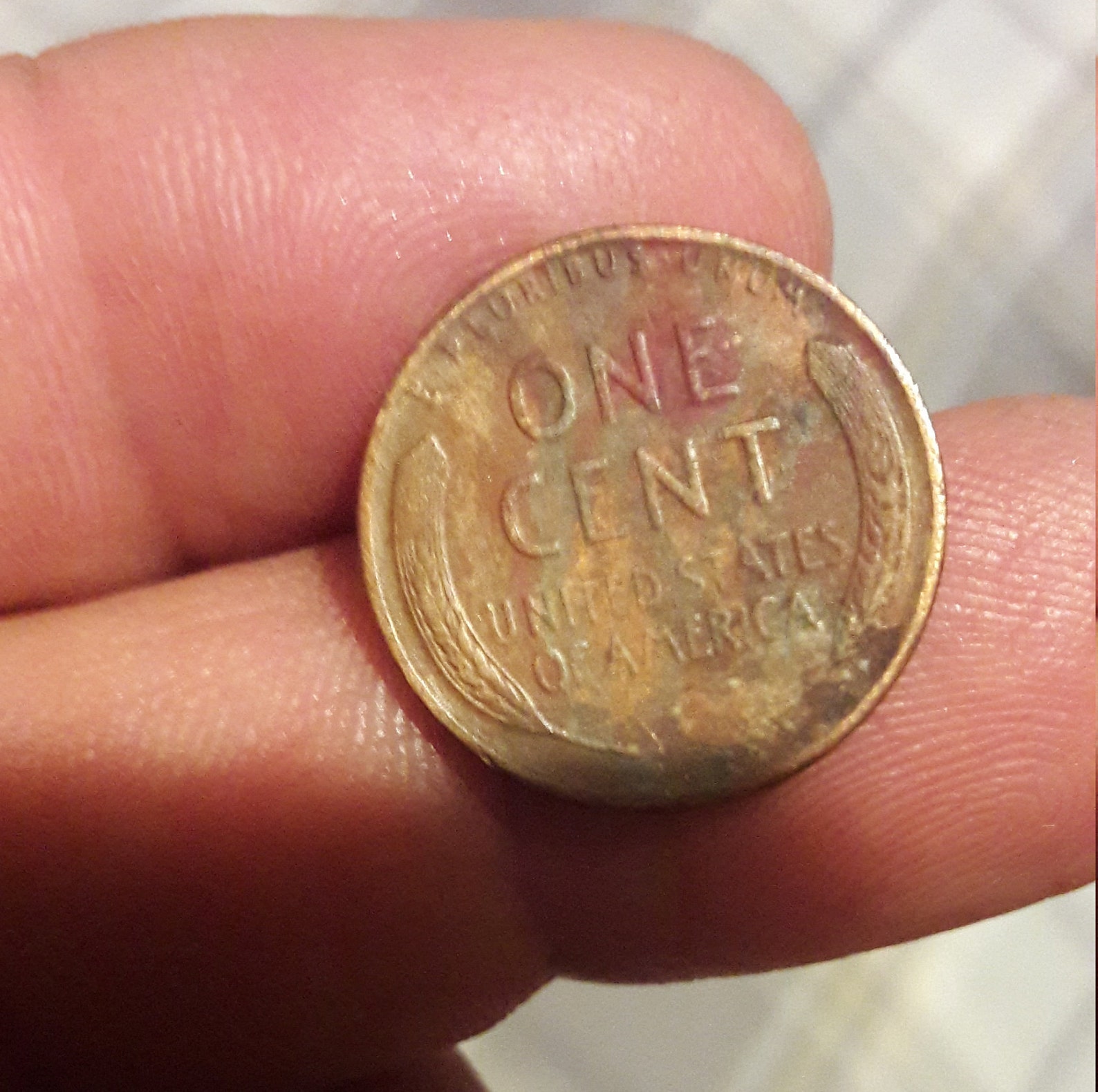 1944 S RAINBOW One of a Kind & 1945 S Penny 1946 D RED Penny | Etsy