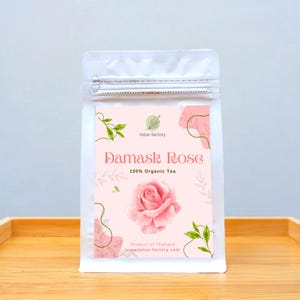 Bio Damaszener Rose: Reine Rosa damascena Teeknospen