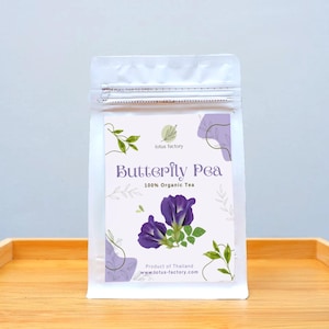 Butterfly Pea Blue Tea Flower, Organic vibrant herbal infusion