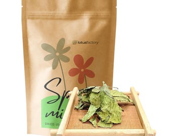 Té de hierbabuena silvestre orgánica: refrescante infusión de hierbas naturales.
