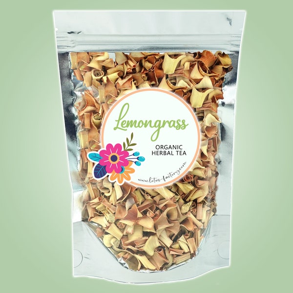 Lemongrass Tea, Organic Asian Wellness Tea from Thailand, Vegan, Non-GMO