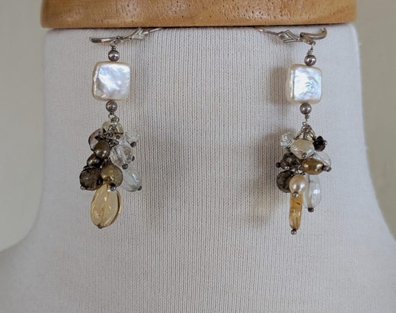 Long Gemstone Chacha Earrings from Fortunoff - image 3