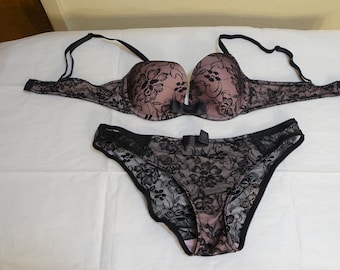 3 Vintage Montelle Intimates 34B Bra and Panty Sets Never Worn