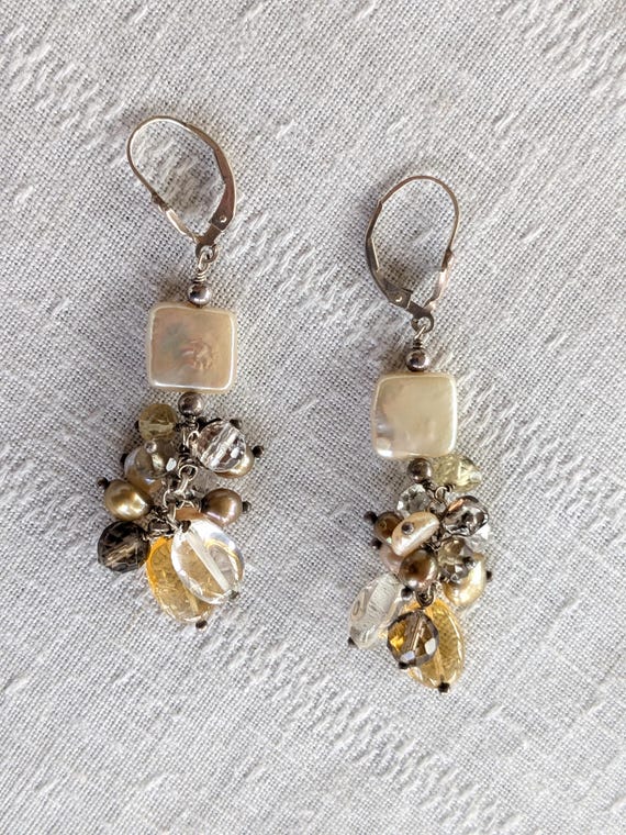 Long Gemstone Chacha Earrings from Fortunoff - image 4