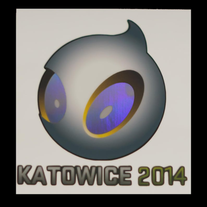 Katowice 2014 (holo) BORDERLESS CSGO Counter Strike Sticker Holographic Vinyl Decals - iBP Titan Dignitas Dignitas