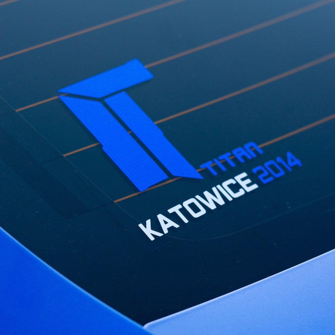 Katowice 2014 FOIL Vinyl Decal Stickers CSGO CS2 Counterstrike Titan