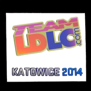 Katowice 2014 (holo) BORDERLESS CSGO Counter Strike Sticker Holographic Vinyl Decals - iBP Titan Dignitas LDLC