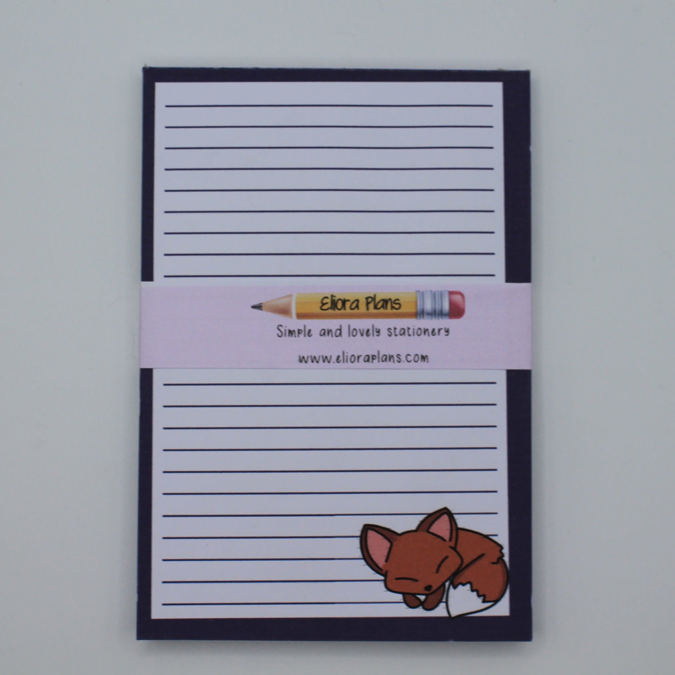 Fox Memo Pads Memo Notepad Jotter Pad Shopping List Etsy