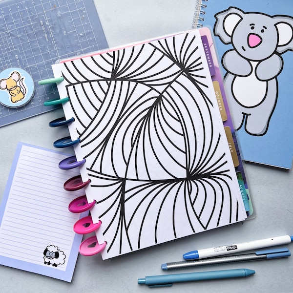 CALMING COLOURING SHEETS, printed colouring in sheets, mindfulness colouring pages, journalling colour sheets