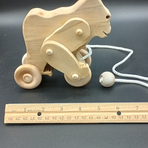 Wooden Pull Toy Gorilla