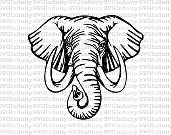 Free Free 110 Elephant Face Svg SVG PNG EPS DXF File