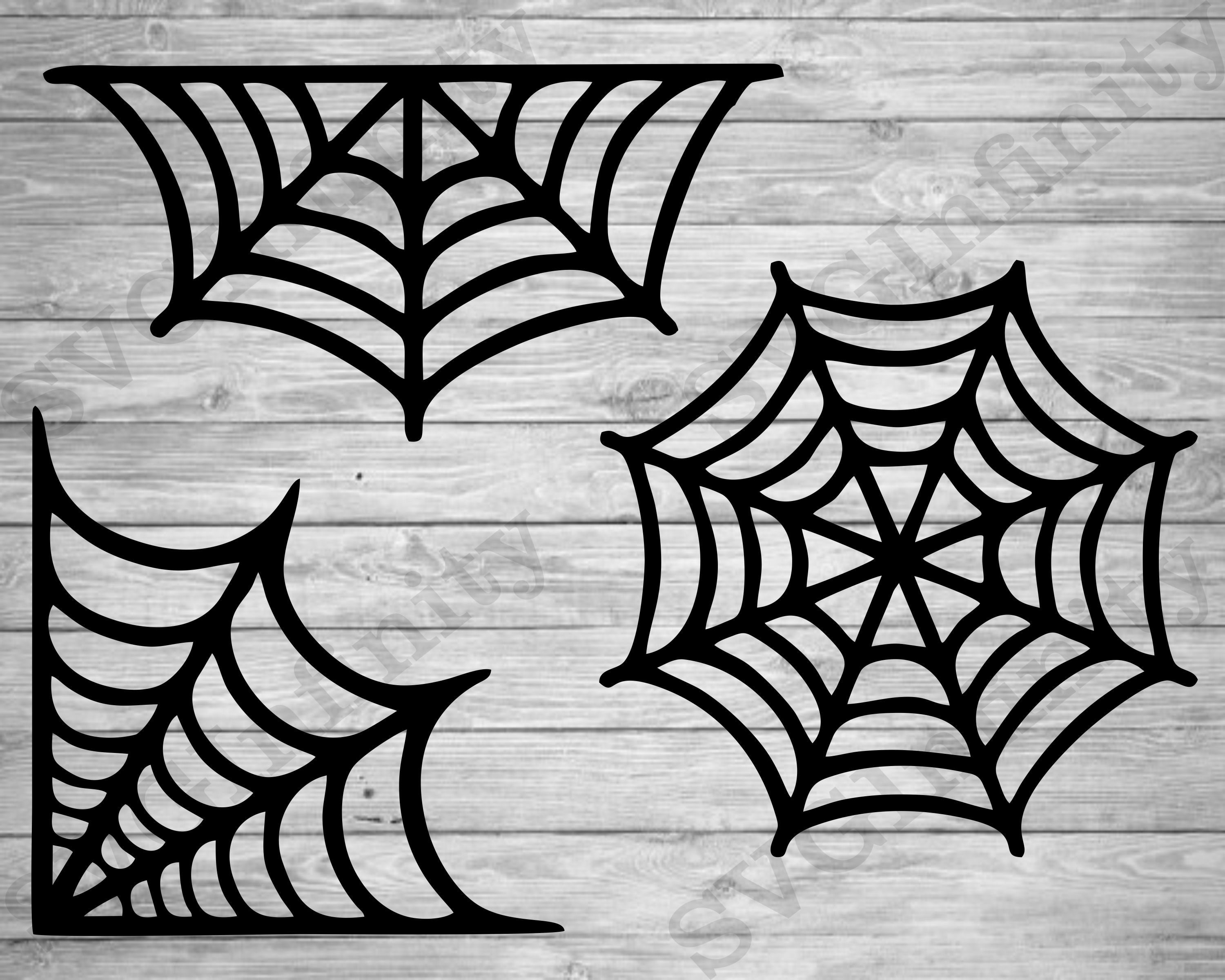 Spider Web SVG Halloween Svg Halloween Clipart Halloween - Etsy UK