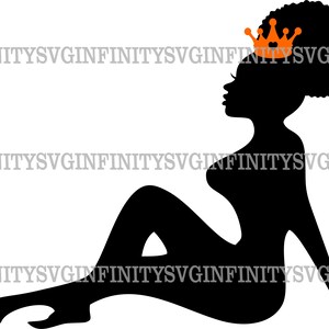 Black Queen SVG, Black Woman SVG, Black Women are Dope SVG, Black is Dope svg, Black Diva svg, Sexy Afro Woman, African American, png, dxf
