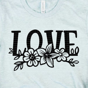 Amore SVG, Fiori SVG, San Valentino SVG, Amore infinito, Ti amo, Amore per sempre, Silhouette Cricut Cameo cut file, Cricut design, png