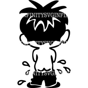 Peeing Boy svg, WC svg, Peeing Boy Clipart, Peeing Boy Cricut, Baño svg, Inodoro svg, Baño, WC Clipart, WC Cricut, Inodoro para hombres