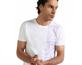 HUMANOS Tile Print Tee