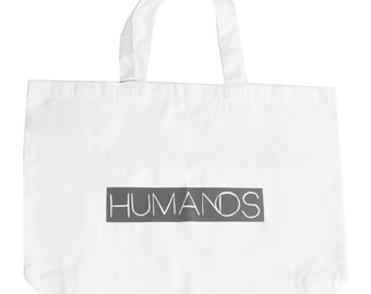 HUMANOS Glitter Logo Tote Bag