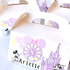 Disneyland themed Favor Boxes