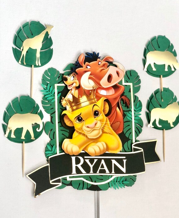 Lion King cake topper | Etsy