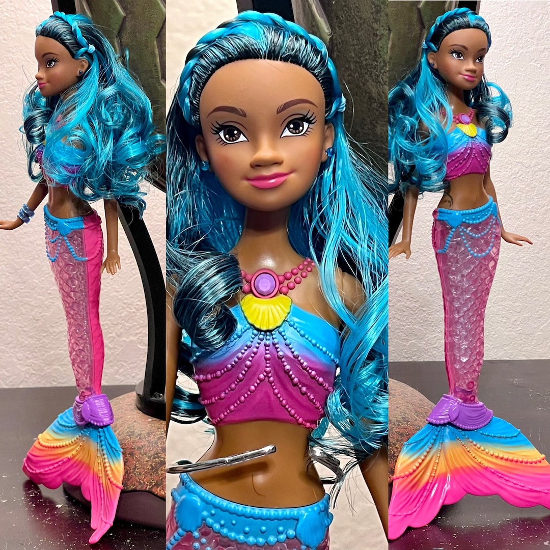 Barbie - Dreamtopia - Poupée Barbie Dreamtopia sirène arc-en-ciel