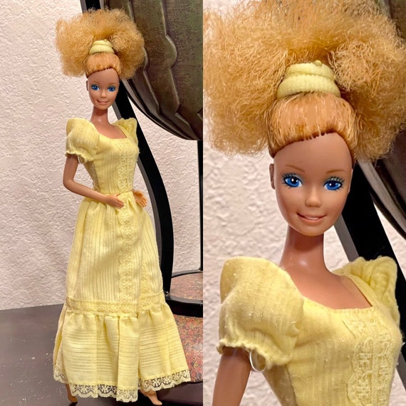 Barbie Doll Magic Curl Barbie 1981 Doll Etsy