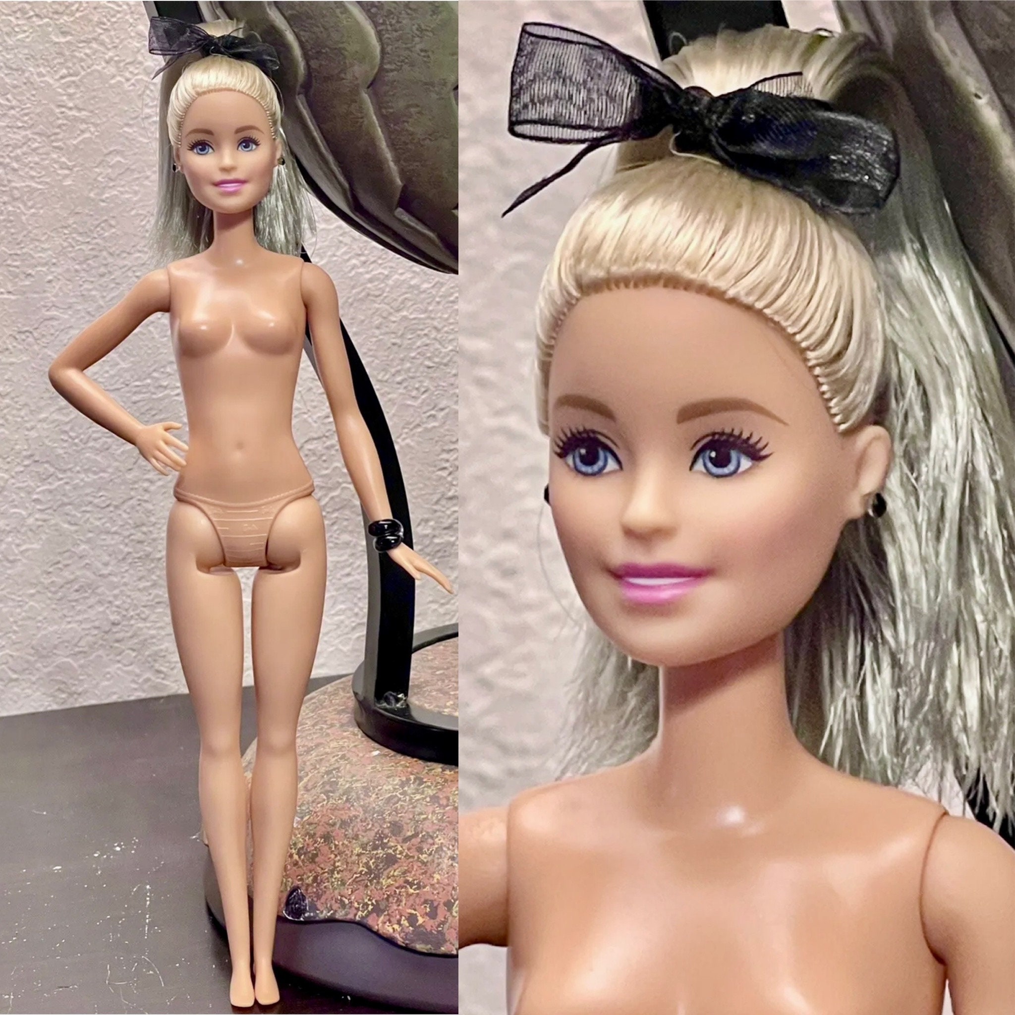 Barbie Extra Minis, 5.5 , Doll, 2 , Brunette, Asian, Hispanic