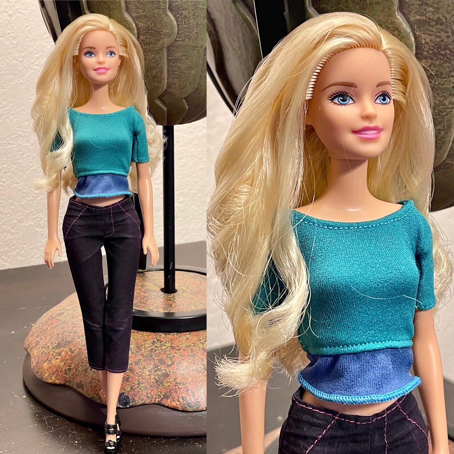 Barbie Doll Millie Customized OOAK Fashionista Style Doll Etsy