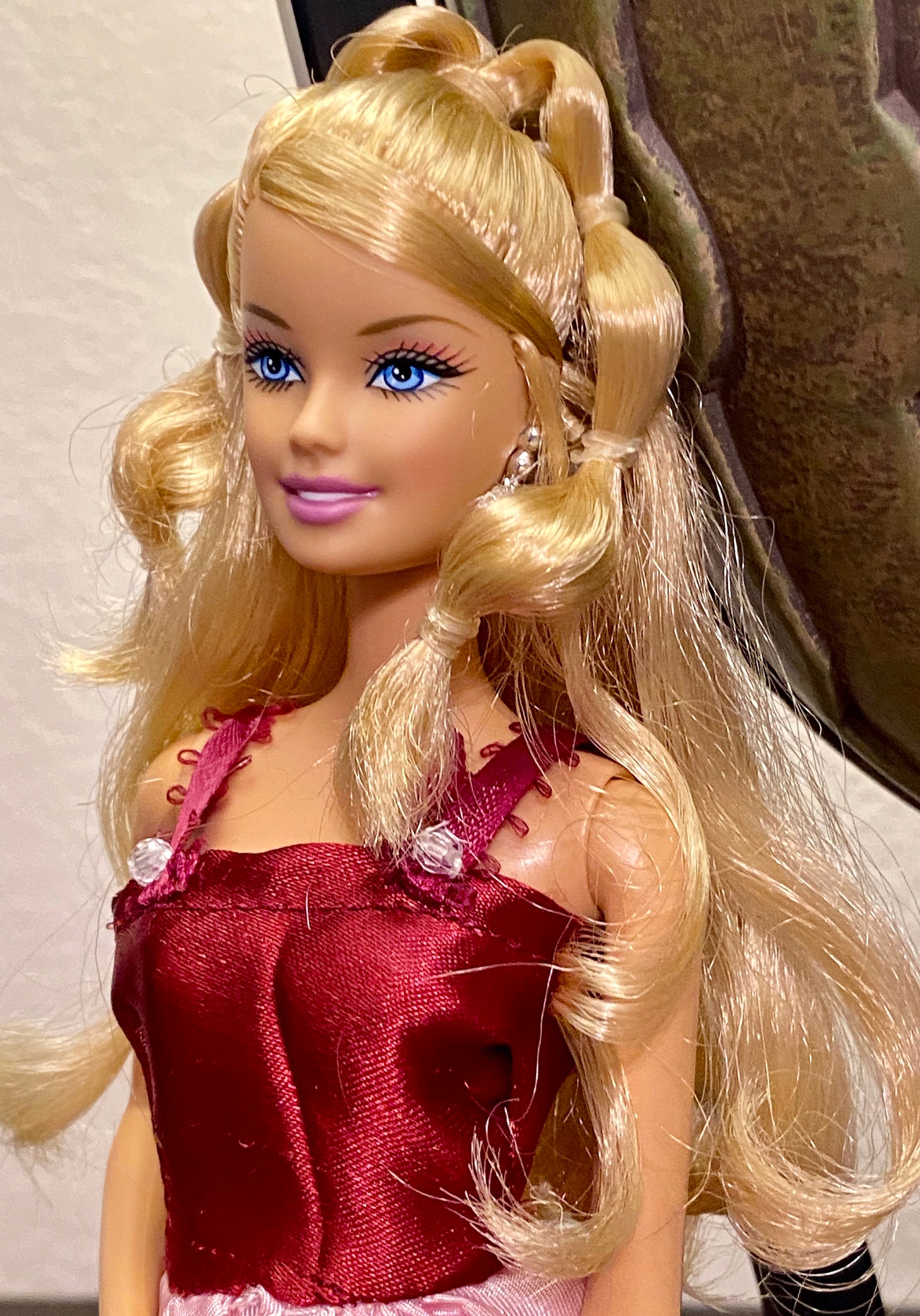 Barbie Doll Pull String Grow Hair Etsy