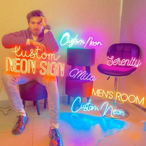 Custom Neon Sign | Neon Signs | LED Neon Sign | Custom Neon Signs | LED Light Neon Signs | Neon Sign Bedroom | Home Decor | Wall Decor