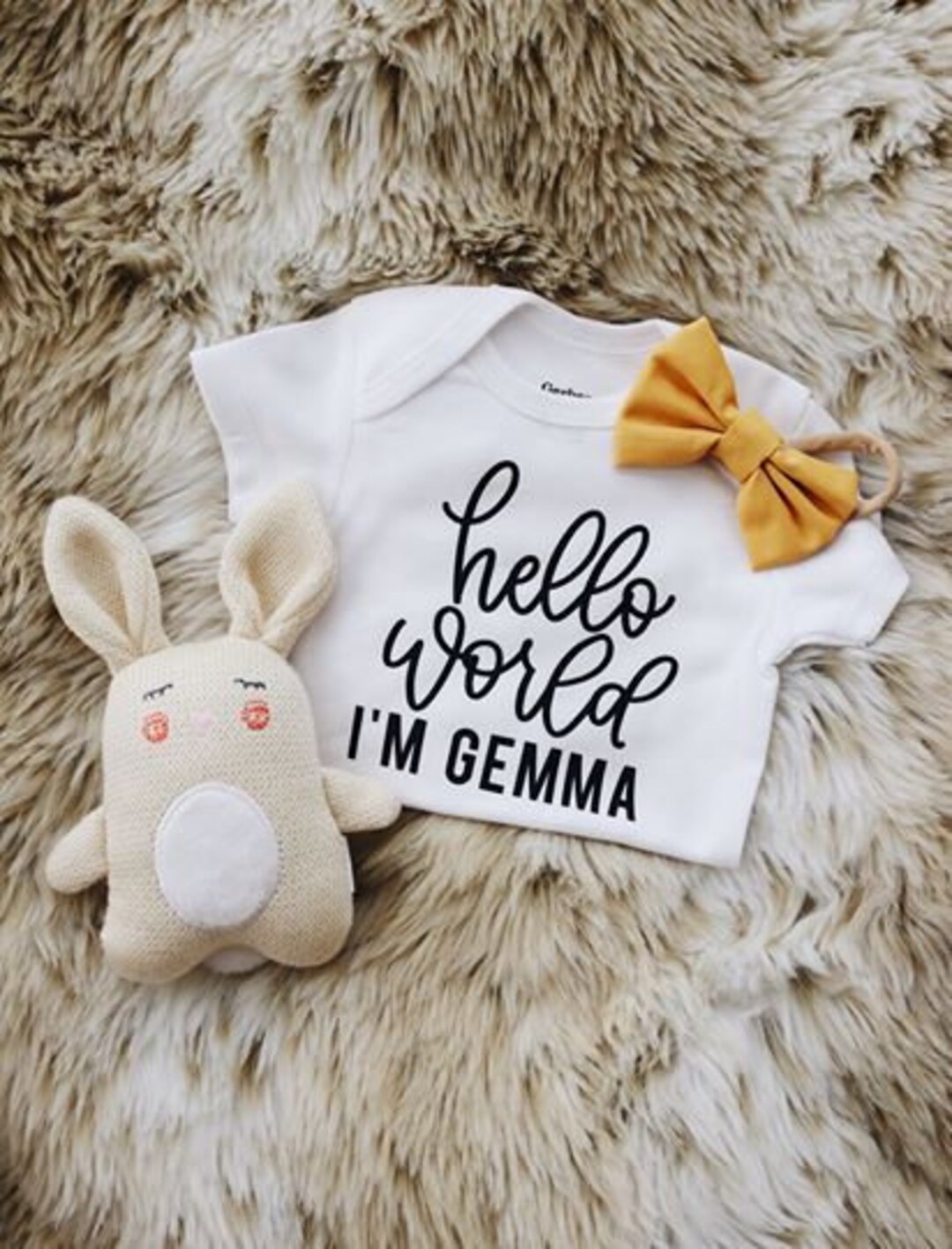 Hello World Baby Girl Coming Home Outfit Newborn Boy Coming - Etsy
