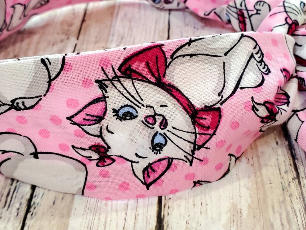Marie Headband Disney Headband Marie Aristocats Headband Etsy