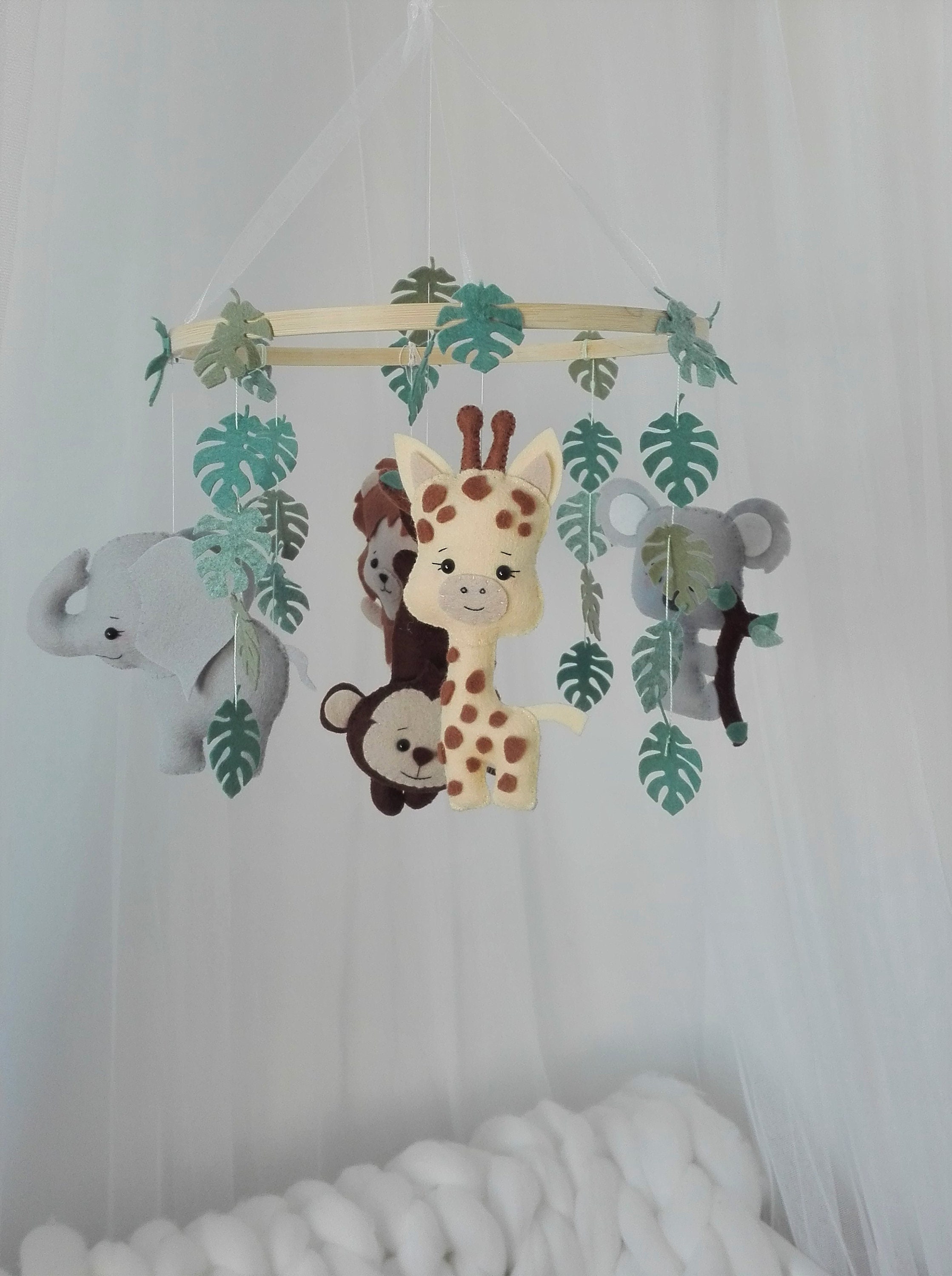 Mobile baby savannah / Savannah nursery / Exotic nursery / | Etsy