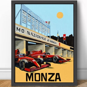 Ferrari Monza - Formula 1 Art Print - F1