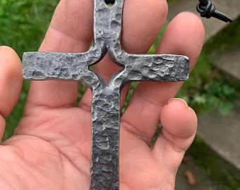 Hand Forged Split Cross