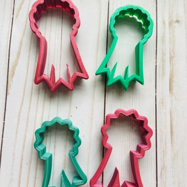 Ribbon Cookie Cutter Etsy