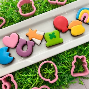 Mini lucky charm cookie cutters