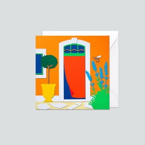 Carte postale illustrée, carte postale vacances, souvenir de Provence, cadeau français, carte anniversaire, carte de voeux