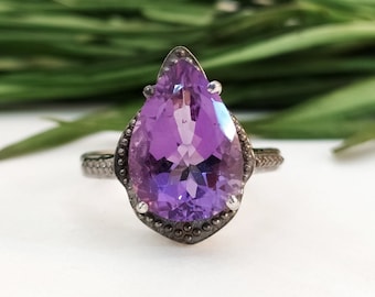 Sterling Silber Amethyst Ring Kaufen Amethyst Herrenring, 925
