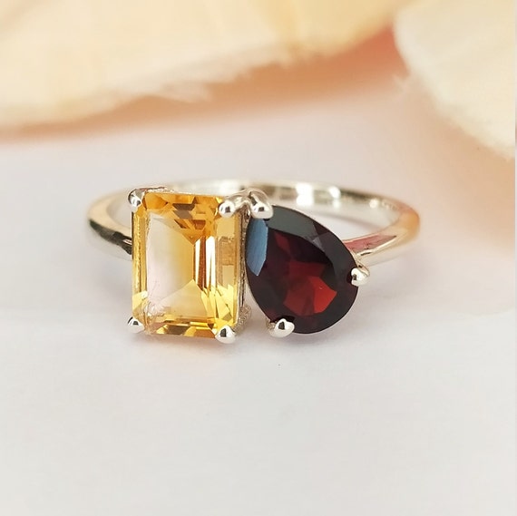Citrine garnet deals
