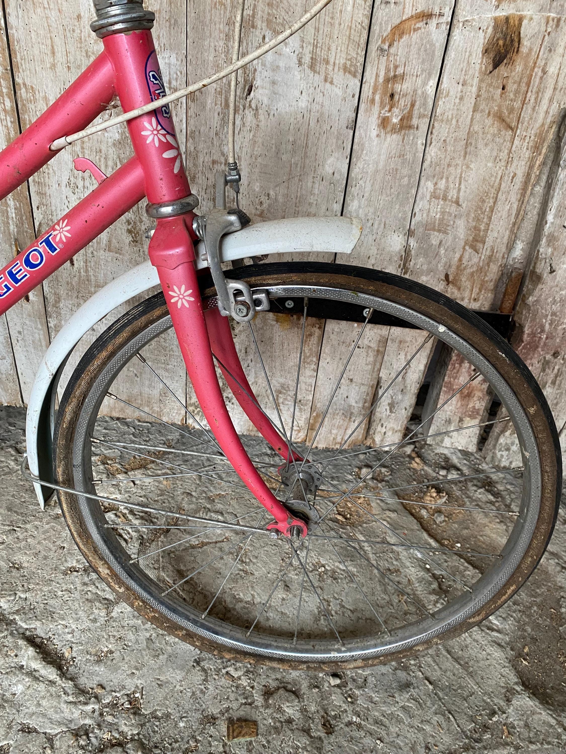 Vélo Enfant Vintage Peugeot Miss Metal - Cadre Rose Fille - Collection #C312