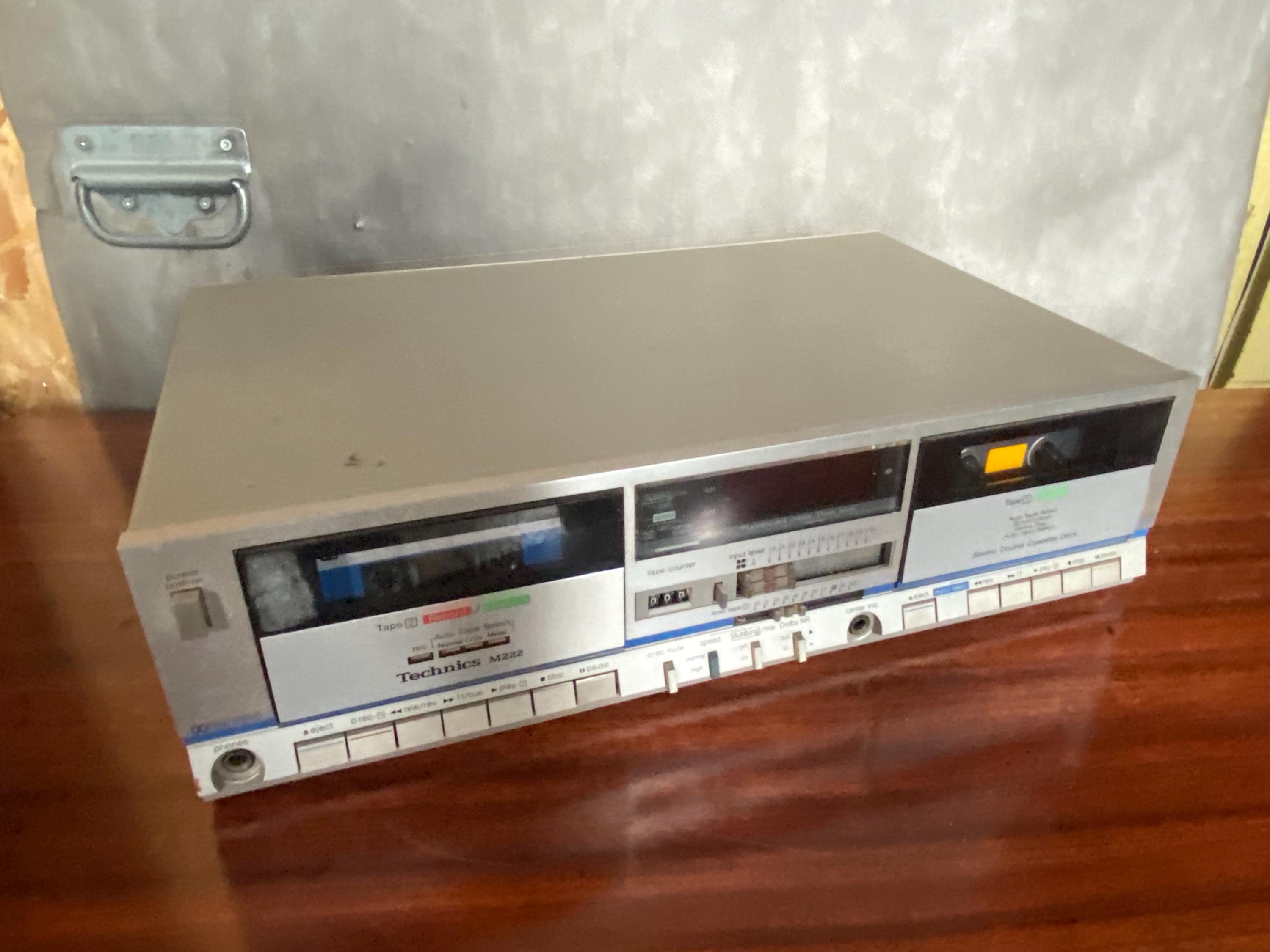 Old K7 Double Radio TECHNICS RS-M222 Metal Grey Vintage #B879 - Etsy